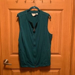 Sleeveless jacket shirt